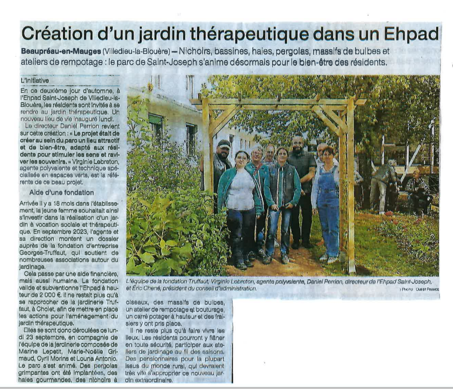 Les équipes de Truffaut en action !